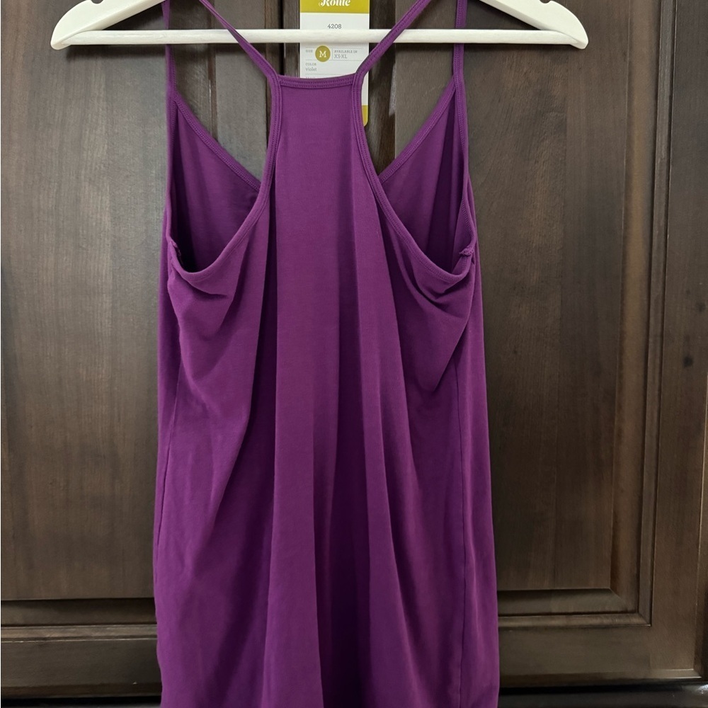Cali Violet Racerback Cami - Picture 2 of 4